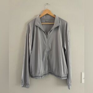 Under Armour Light Gray Zip Up Jacket